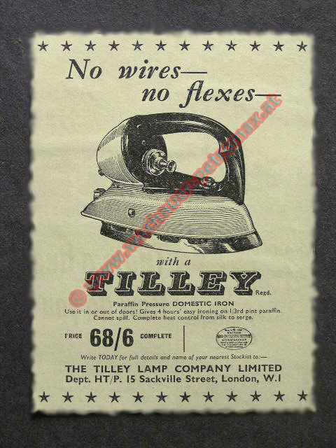 TILLEY Domestic Iron, DN 250